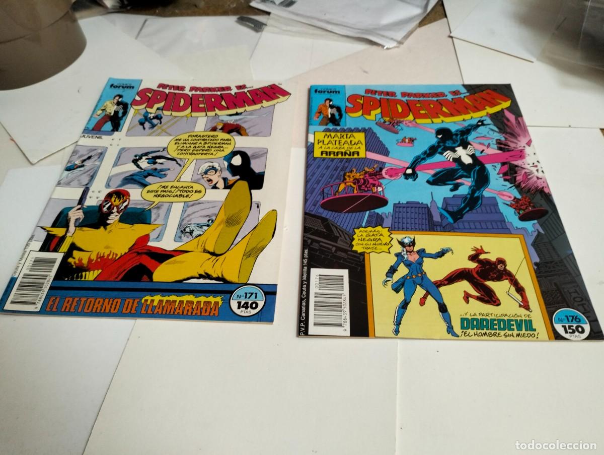 Tebeos: SPIDERMAN vol. 1 ns.# 171, 176 . . ( lote 2 n&uacute;meros). FORUM