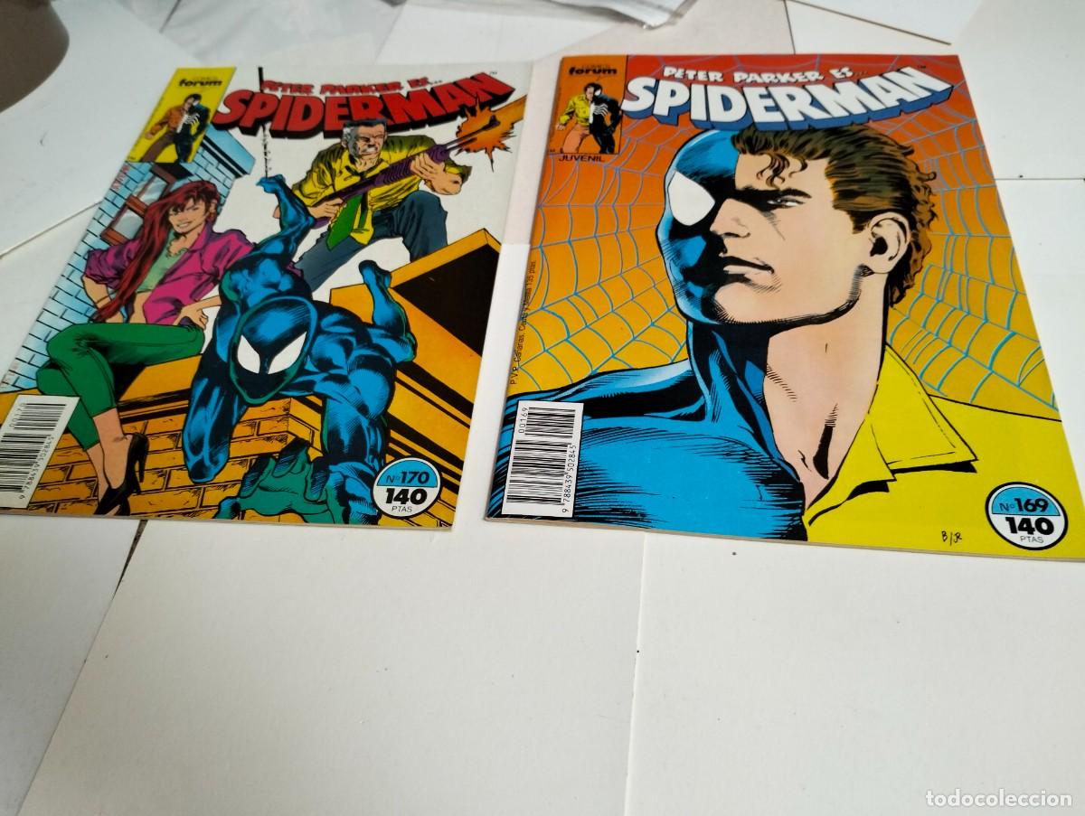 BDs: SPIDERMAN vol. 1 ns.# 169, 170. . . ( lote 2 n&uacute;meros). FORUM