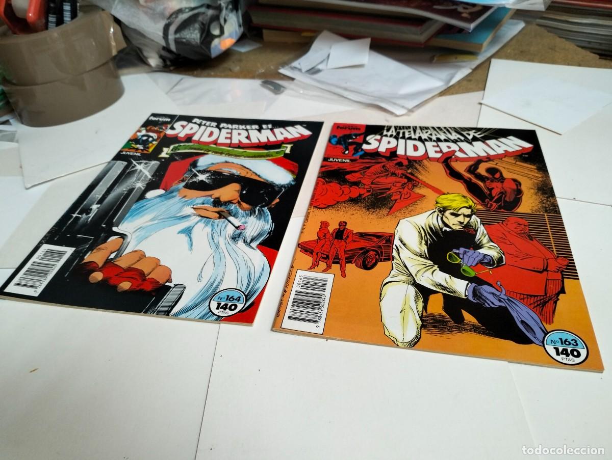 Comics: SPIDERMAN vol. 1 ns.# 163, 164. . . ( lote 2 n&uacute;meros). FORUM