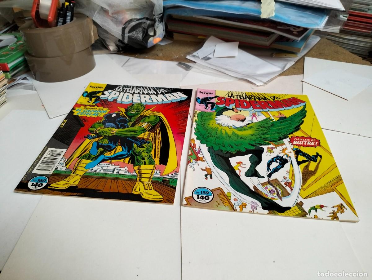 Tebeos: SPIDERMAN vol. 1 ns.# 159, 160. . . ( lote 2 n&uacute;meros). FORUM