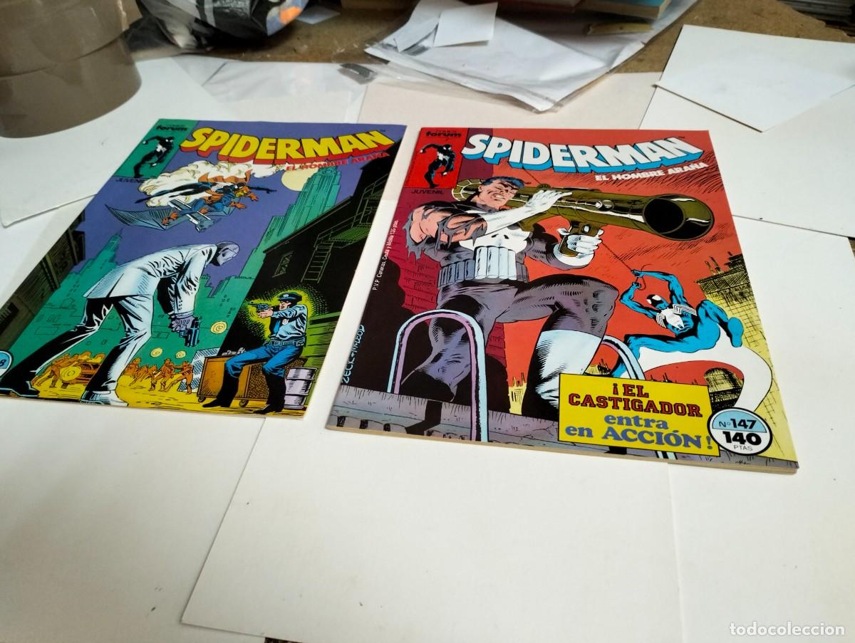 BDs: SPIDERMAN vol. 1 ns.# 147 , 148 . . ( lote 2 n&uacute;meros). FORUM