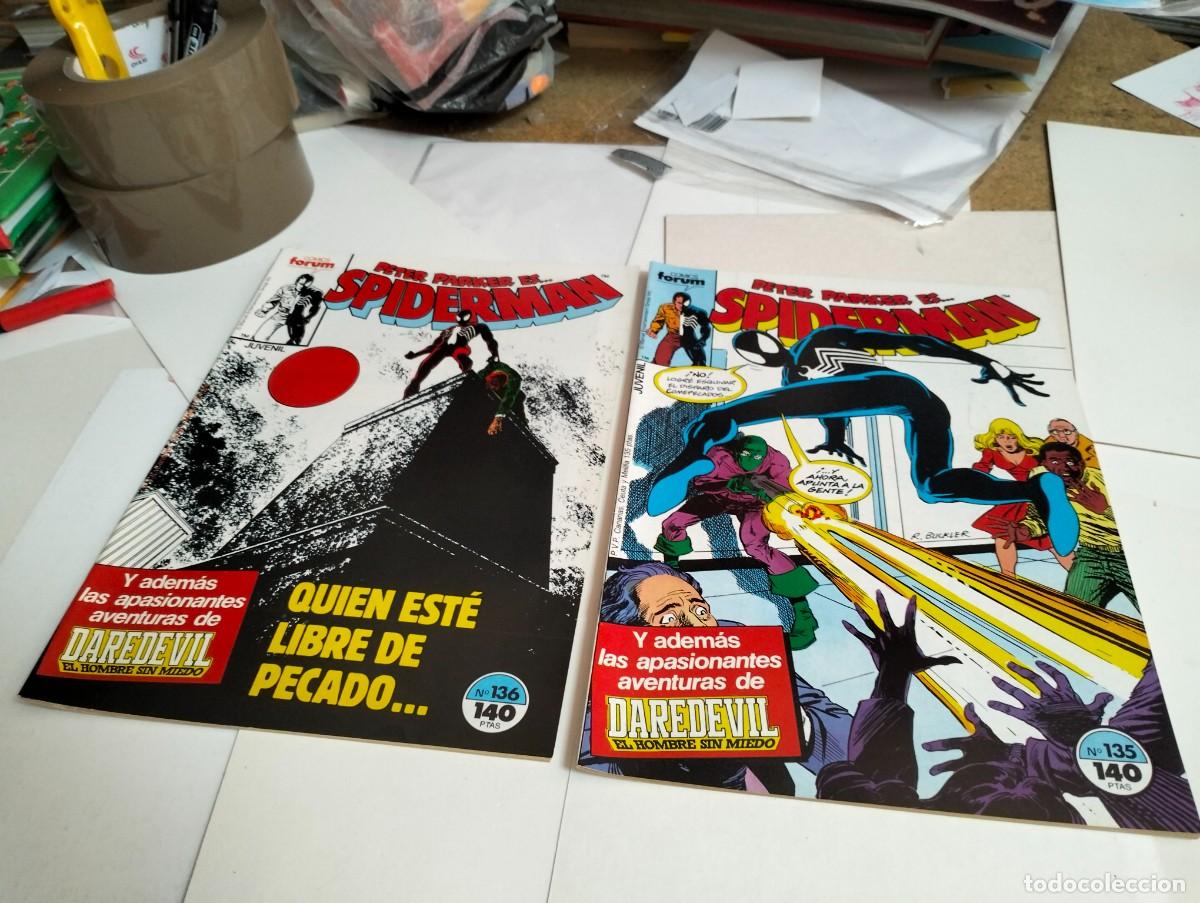 Livros de Banda Desenhada: SPIDERMAN vol. 1 ns.# 135 , 136 . . ( lote 2 n&uacute;meros). FORUM