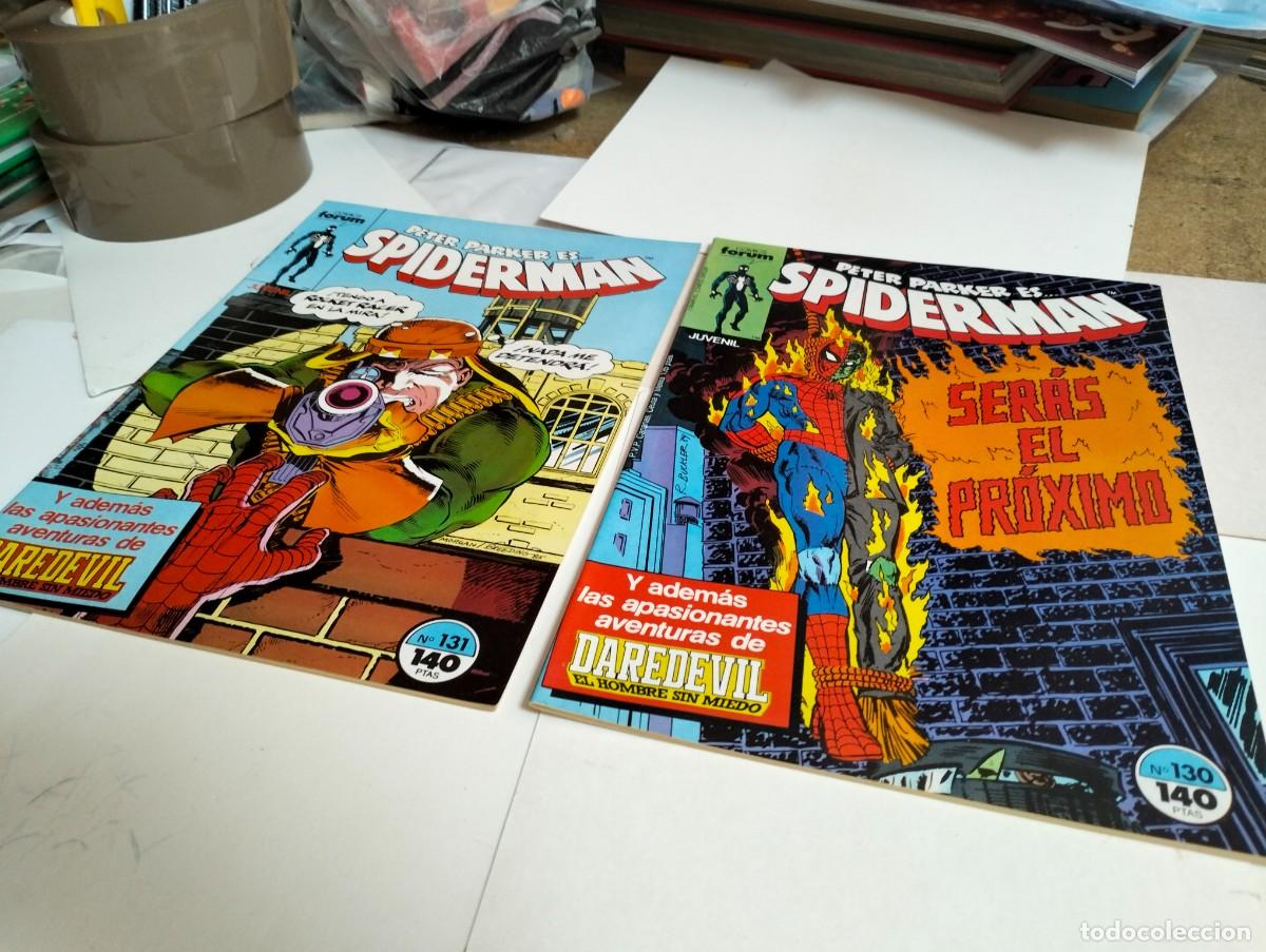 Livros de Banda Desenhada: SPIDERMAN vol. 1 ns.# 130 , 131 . . ( lote 2 n&uacute;meros). FORUM