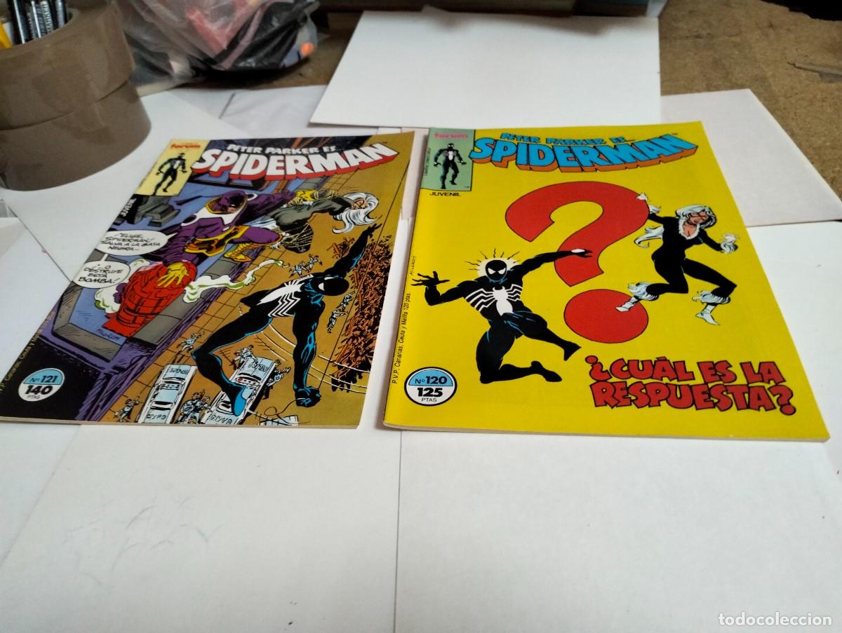 BDs: SPIDERMAN vol. 1 ns.# 120 , 121 . . ( lote 2 n&uacute;meros). FORUM