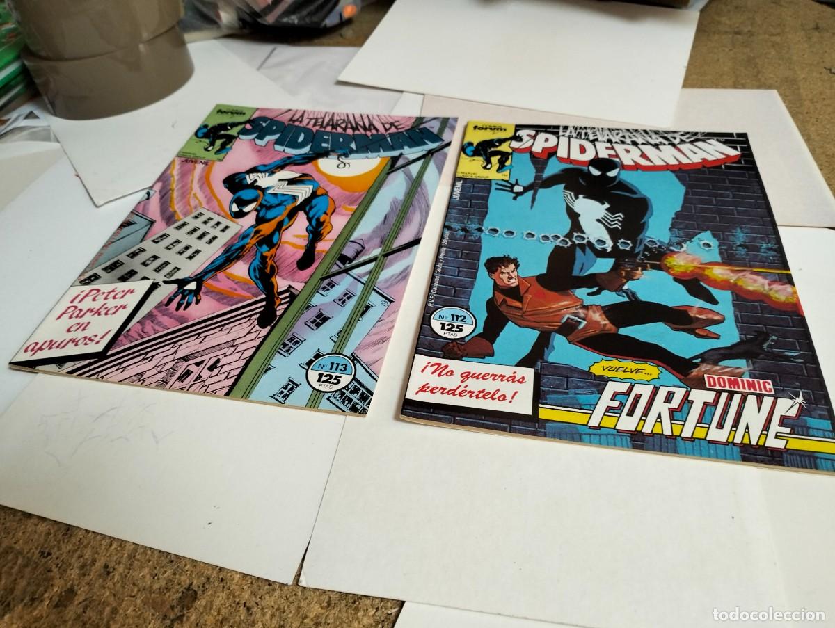 Livros de Banda Desenhada: SPIDERMAN vol. 1 ns.# 112 , 113 . . ( lote 2 n&uacute;meros). FORUM