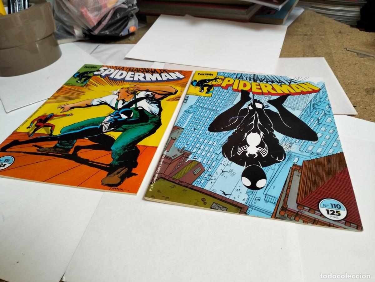 Livros de Banda Desenhada: SPIDERMAN vol. 1 ns.# 110 , 111 . . ( lote 2 n&uacute;meros). FORUM