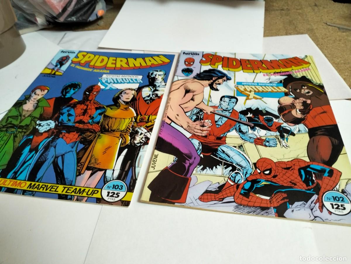 Livros de Banda Desenhada: SPIDERMAN vol. 1 ns.# 102 , 103 . . ( lote 2 n&uacute;meros). FORUM