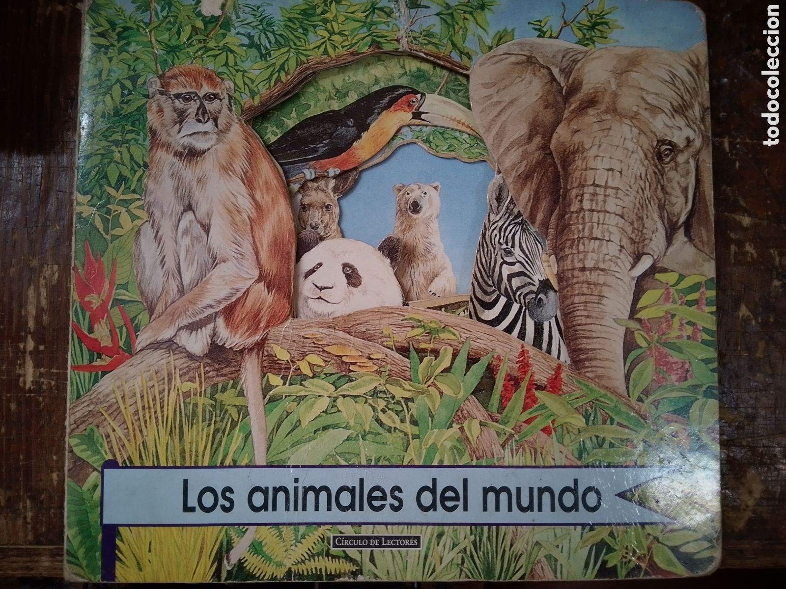 BDs: LOS ANIMALES DEL MUNDO. RICARDO Y GUILLERMO GRUBER. HAPPY BOOKS. 1995. TROQUELADO