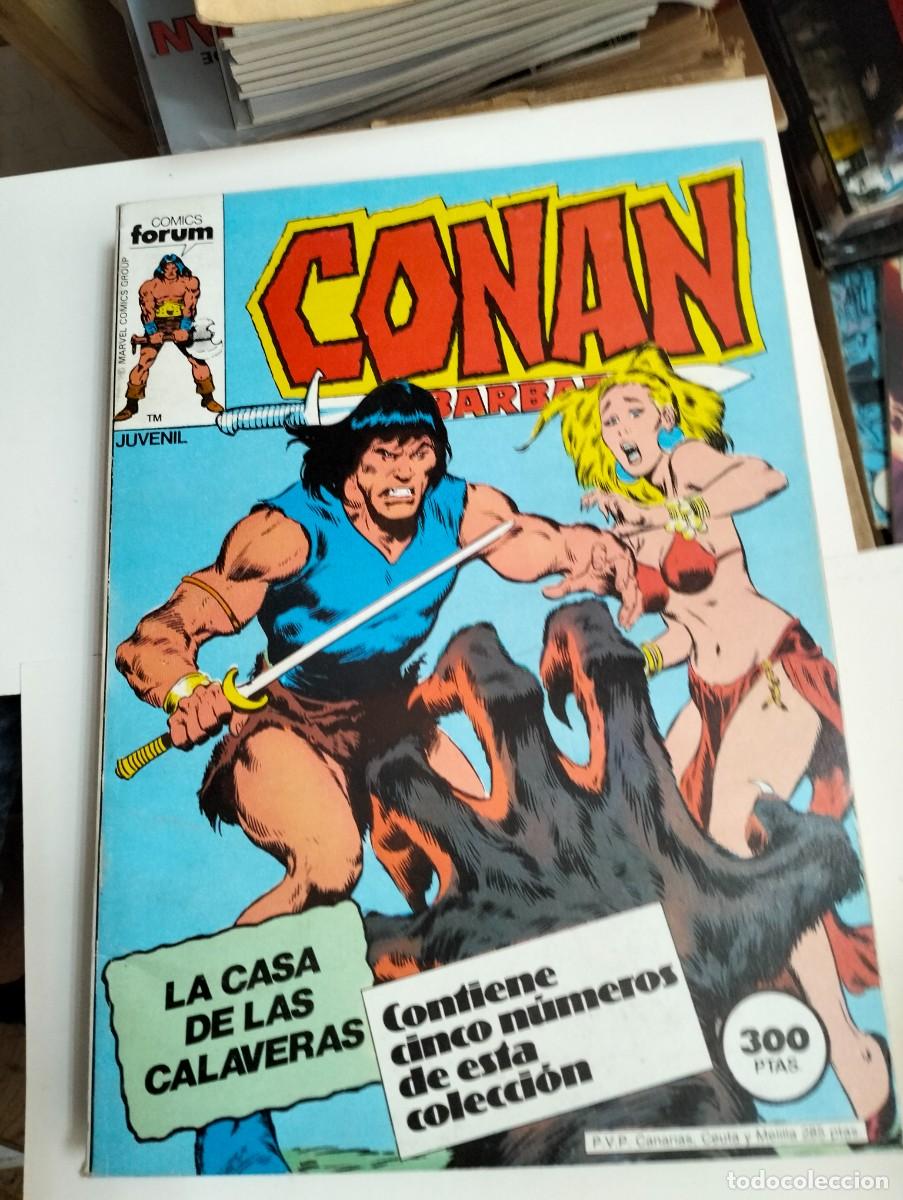 Tebeos: CONAN vol.1 ...RETAPADO CON LOS N&Uacute;MEROS #. 61, 62, 63, 64, 65 ..FORUM