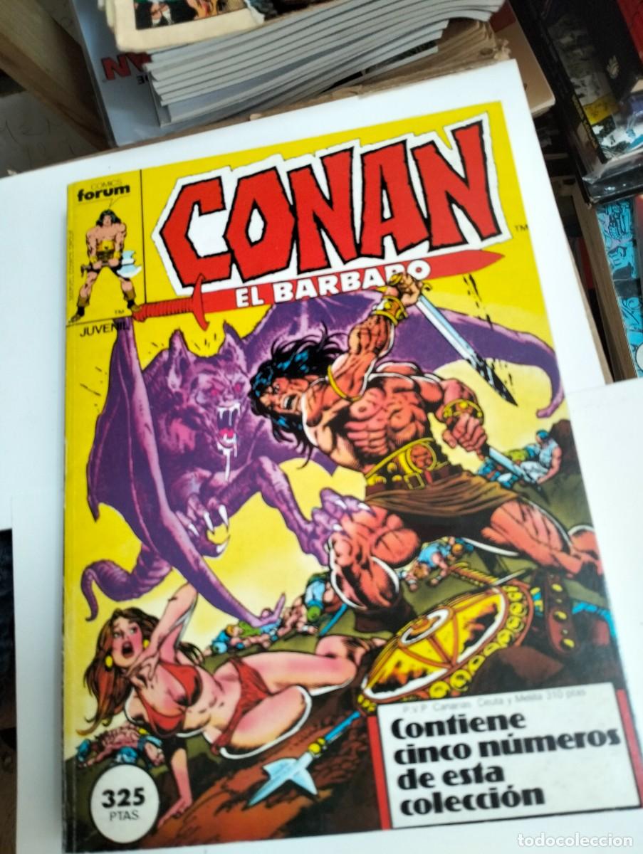 Tebeos: CONAN vol.1 ...RETAPADO CON LOS N&Uacute;MEROS #. 81, 82, 83, 84, 85 ..FORUM