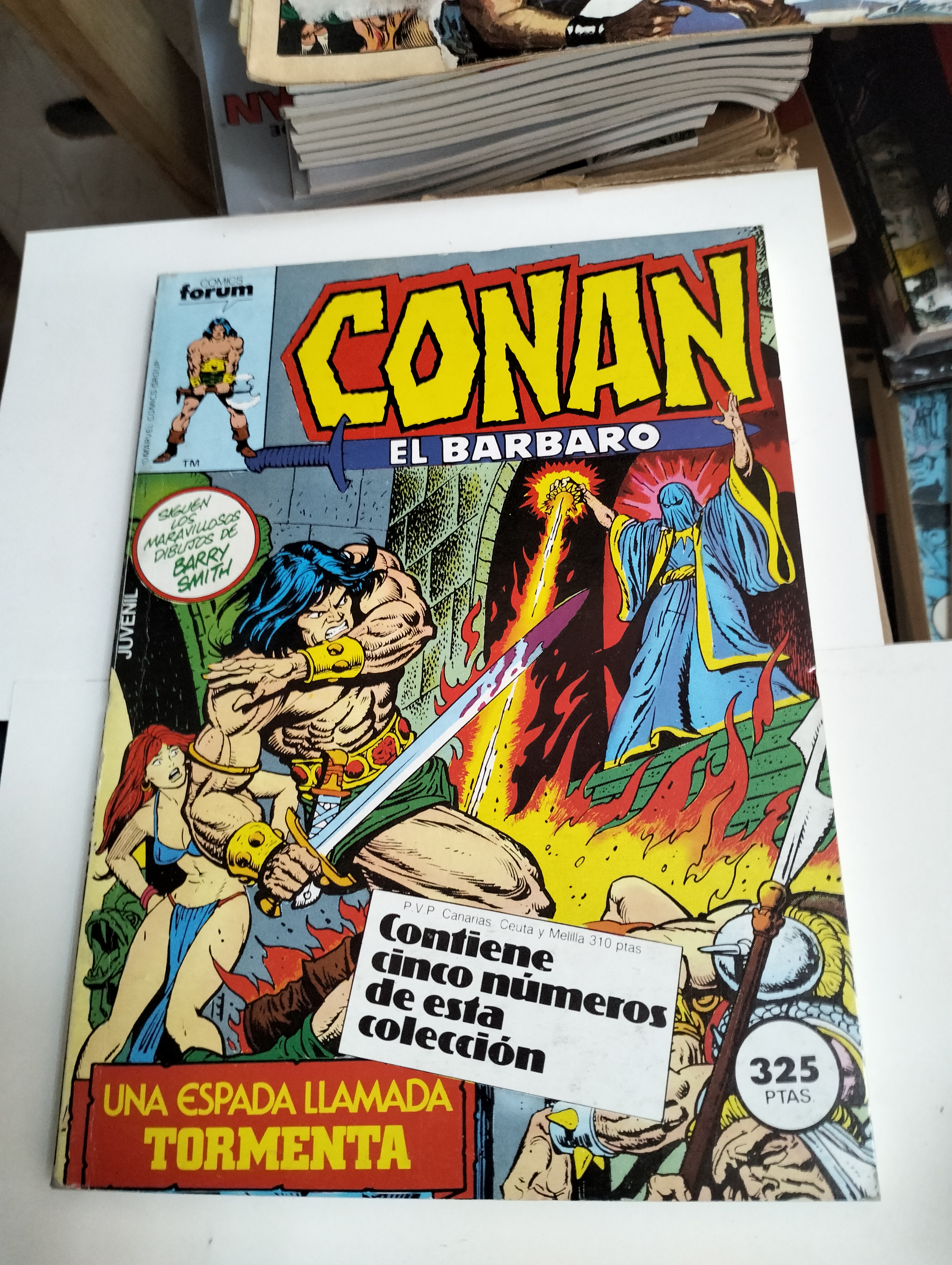 Giornalini: CONAN vol.1 ...RETAPADO CON LOS N&Uacute;MEROS #. 71, 72, 73, 74, 75 ..FORUM