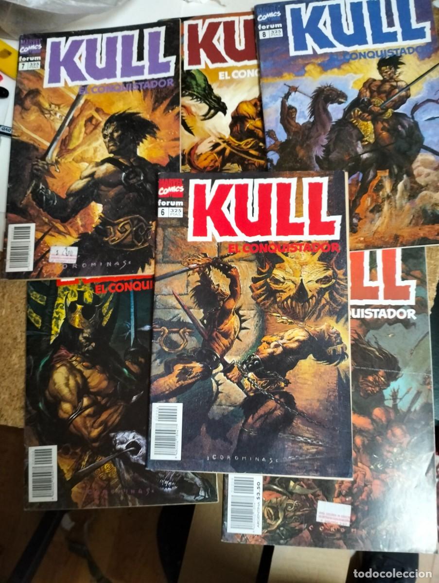 Tebeos: KULL vol. 1 . #. 2, 6, 7, 8, 9, 19 ( lote 6 n&uacute;meros)...FORUM...MIRAR FOTOS