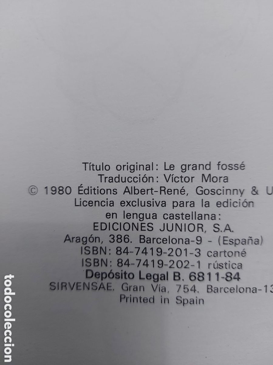 Tebeos: ASTERIX LAGRAN ZANJA a&ntilde;o 1984 - Foto 2