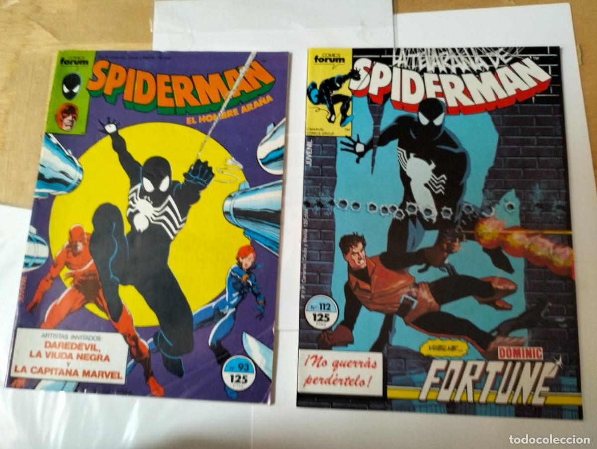 Tebeos: SPIDERMAN vol 1. # 93, 112 (lote 2 n&uacute;meros) forum