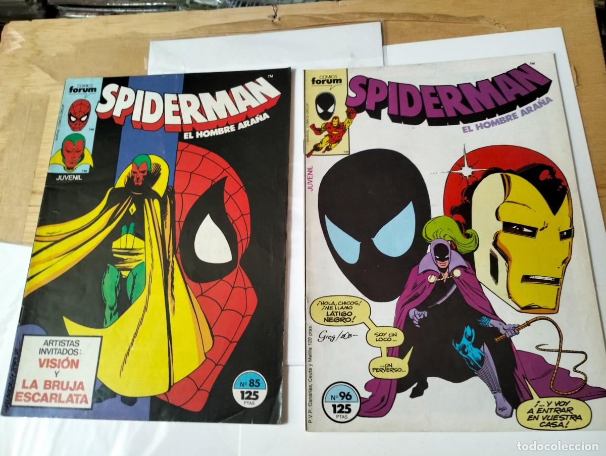 Tebeos: SPIDERMAN vol 1. # 85, 96 (lote 2 n&uacute;meros) forum