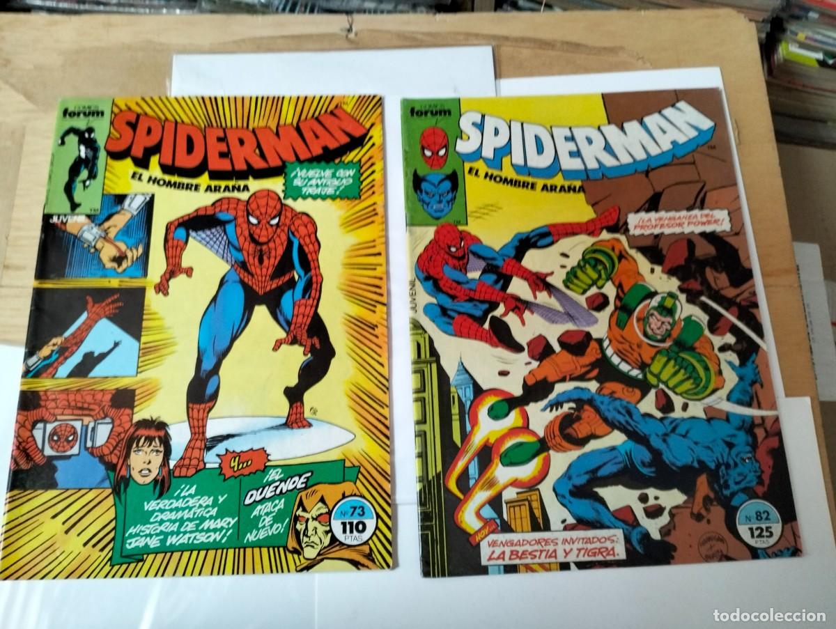 Tebeos: SPIDERMAN vol 1. # 73, 82 (lote 2 n&uacute;meros) forum