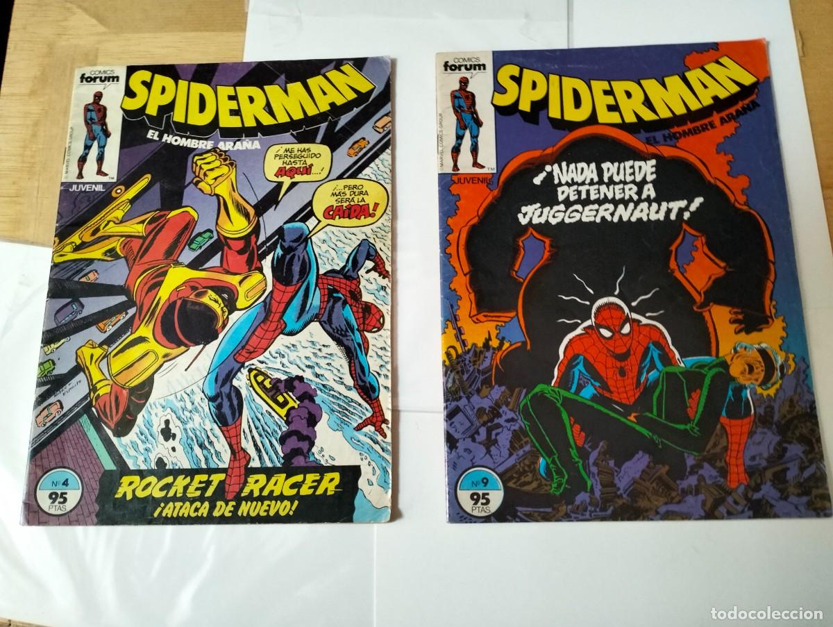 Tebeos: SPIDERMAN vol 1. # 9, 4. (lote 2 n&uacute;meros) forum