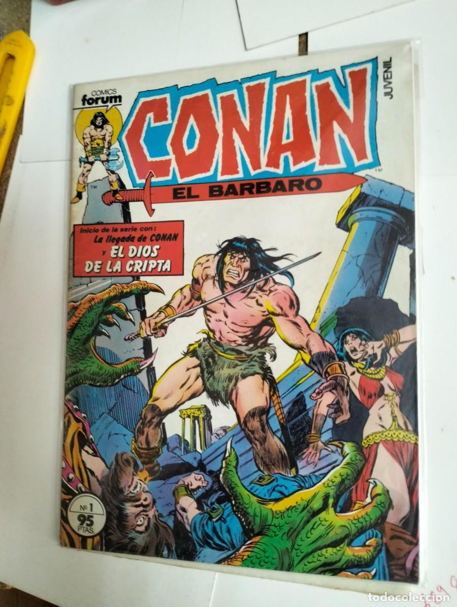 Tebeos: CONAN el B&Aacute;RBARO vol.1 #. N&uacute;mero 1. FORUM...MIRAR FOTOS.