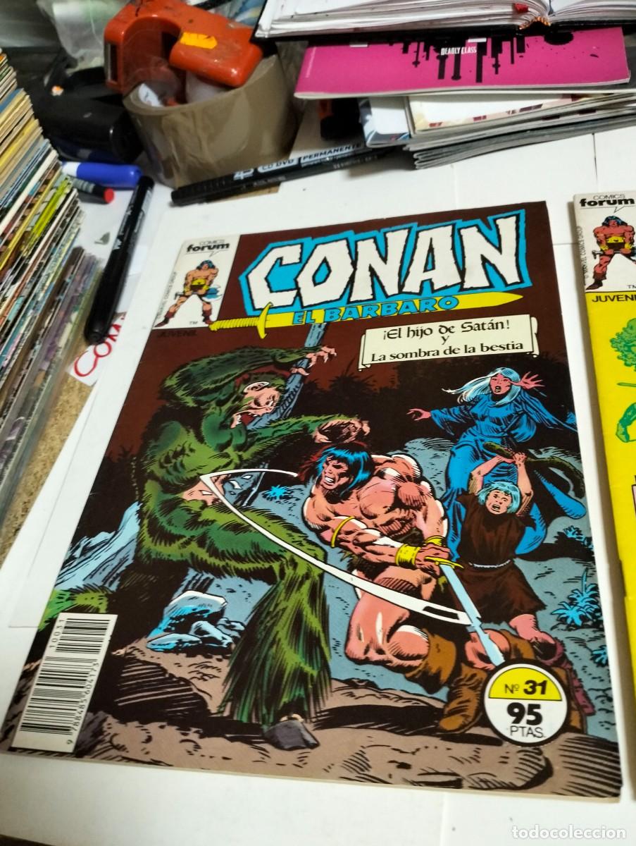 Tebeos: CONAN vol. 1 #s. 31, 32 ( lote 2 n&uacute;meros ) FORUM - Foto 2