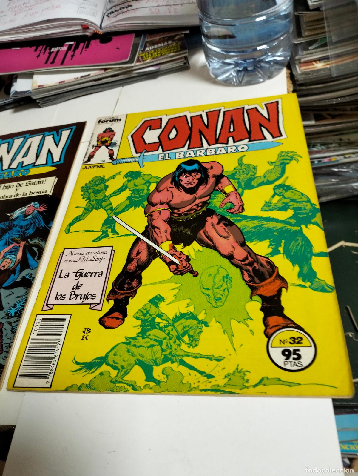Tebeos: CONAN vol. 1 #s. 31, 32 ( lote 2 n&uacute;meros ) FORUM - Foto 3