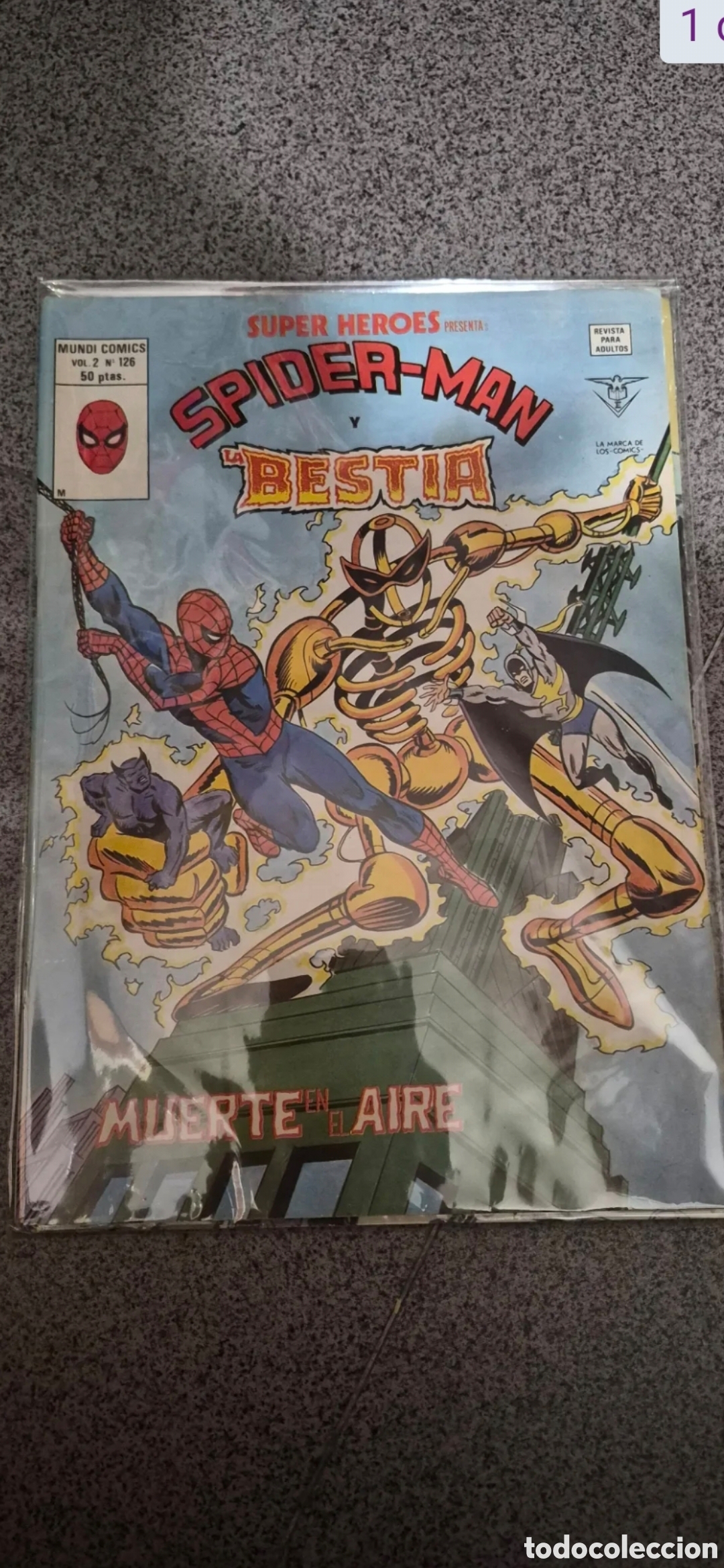 Tebeos: 4 C&Oacute;MIC MARVEL LA MASA... - Foto 2