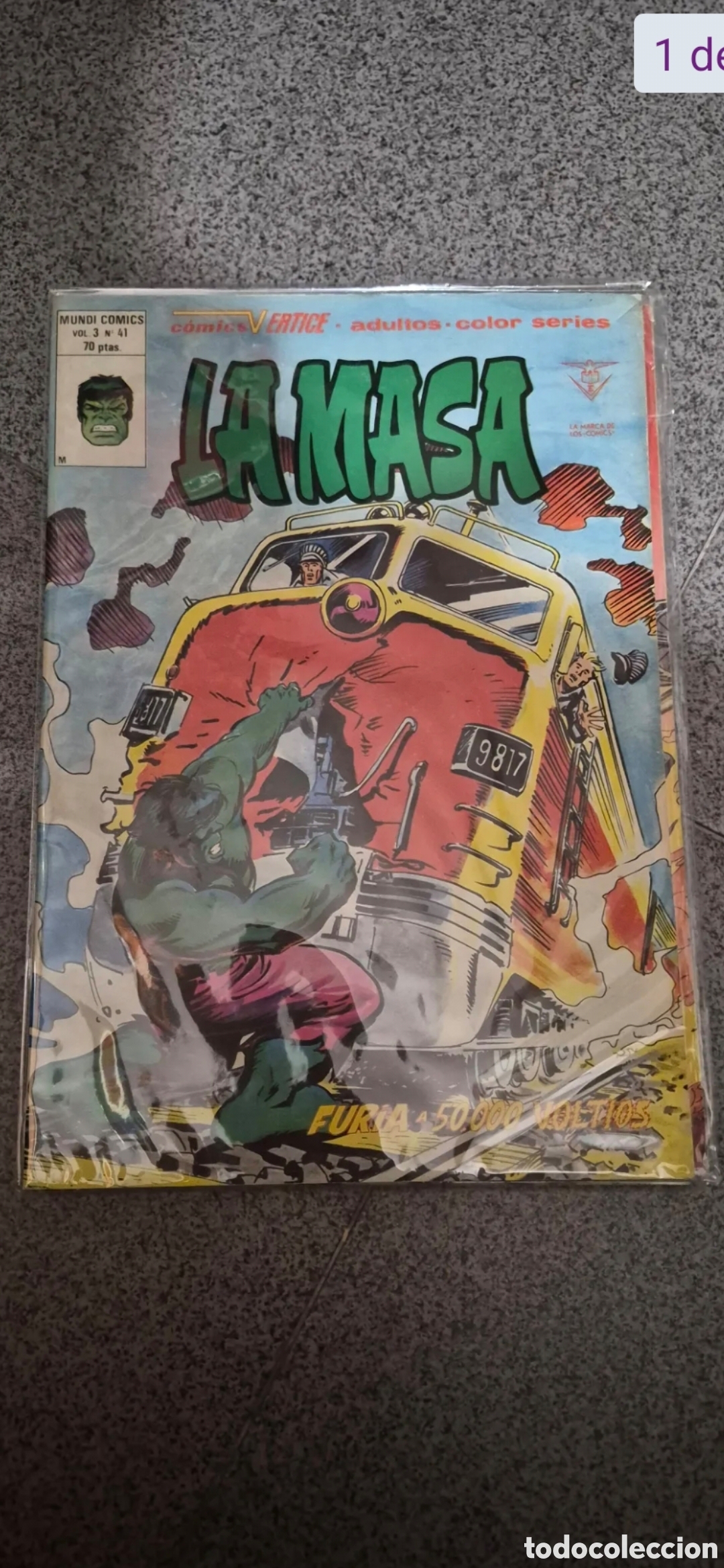 Tebeos: 4 C&Oacute;MIC MARVEL LA MASA... - Foto 3