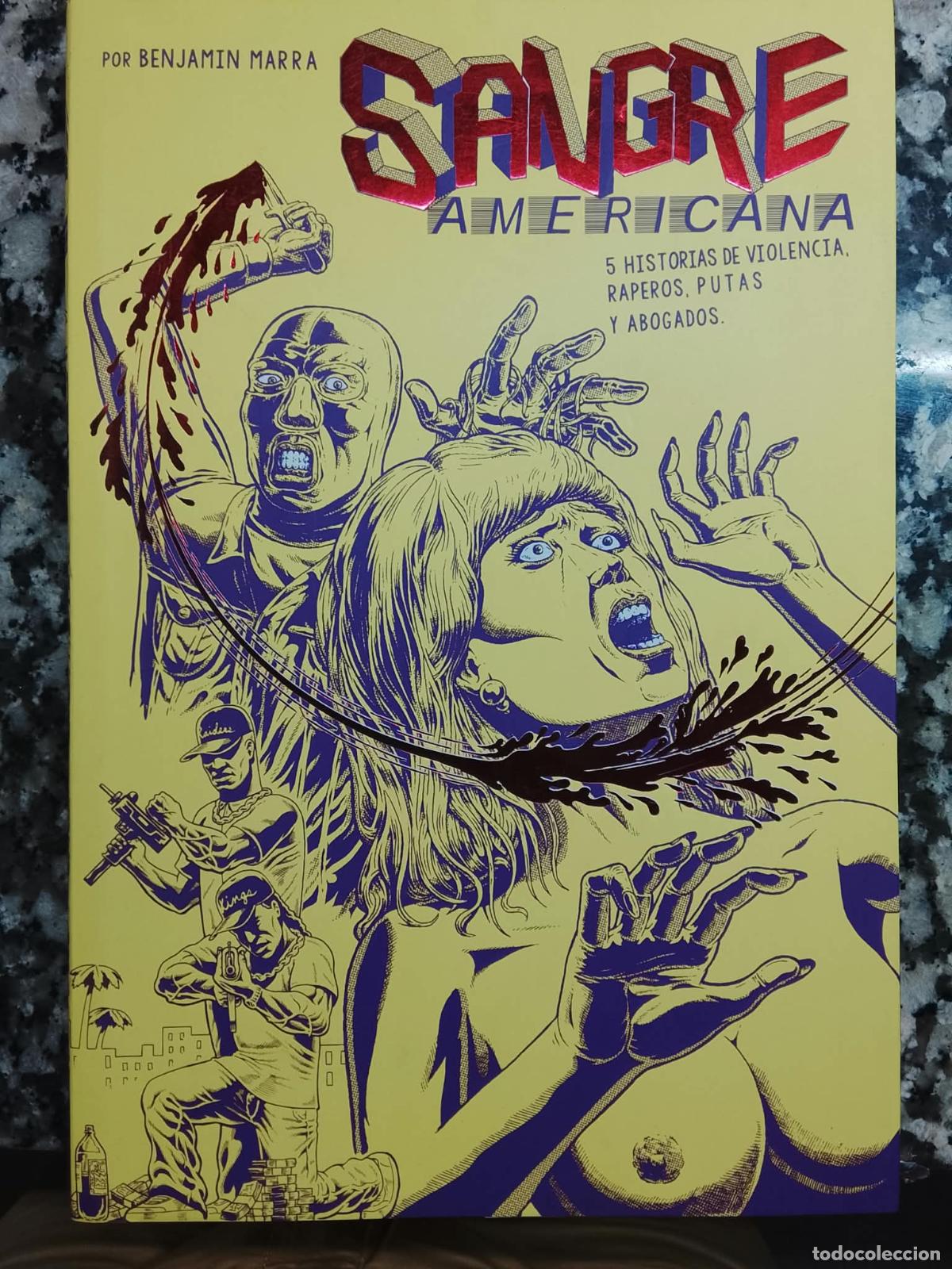Tebeos: SANGRE AMERICANA POR BENJAMIN MARRA