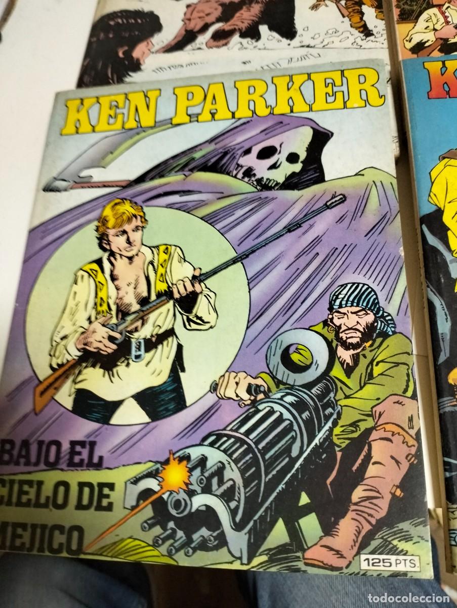 Tebeos: KEN PARKER # 5, 6, 7, 8 ( lote 4. n&uacute;meros ) ZINCO - Foto 2