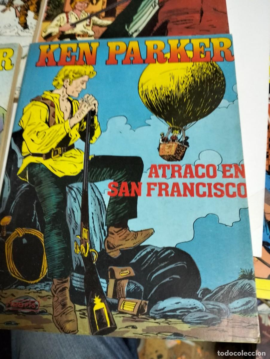 Tebeos: KEN PARKER # 5, 6, 7, 8 ( lote 4. n&uacute;meros ) ZINCO - Foto 3