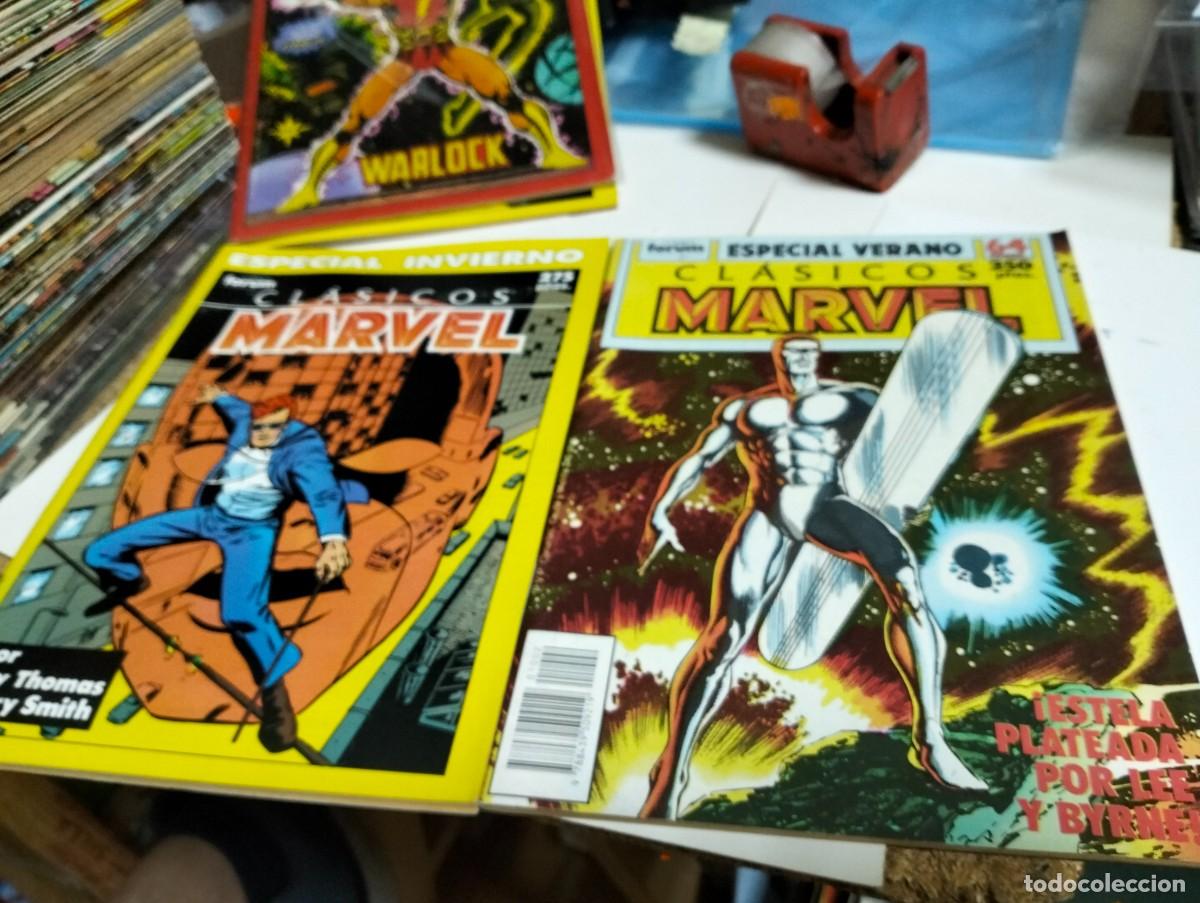 BDs: CLASICOS MARVEL : ESPECIAL VERANO + ESPECIAL INVIERNO ( lote 2 n&uacute;meros ) FORUM