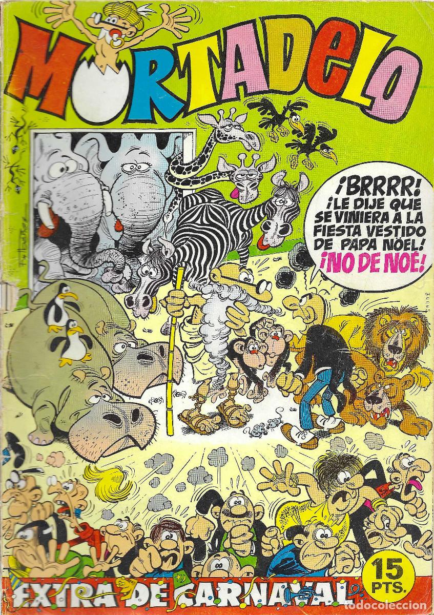 Tebeos: Revista Juvenil MORTADELO. Numero Extra de Carnaval. 1971