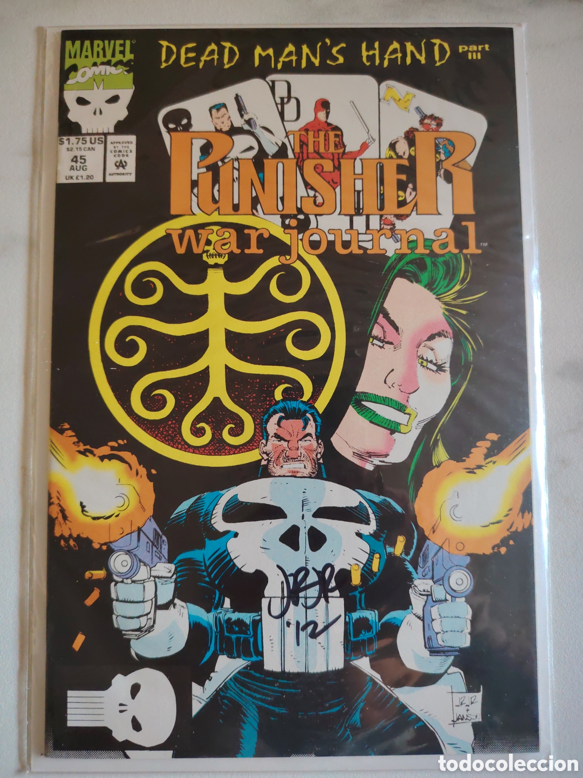 Tebeos: Punisher, N. 45, firmado por John Romita Jr.
