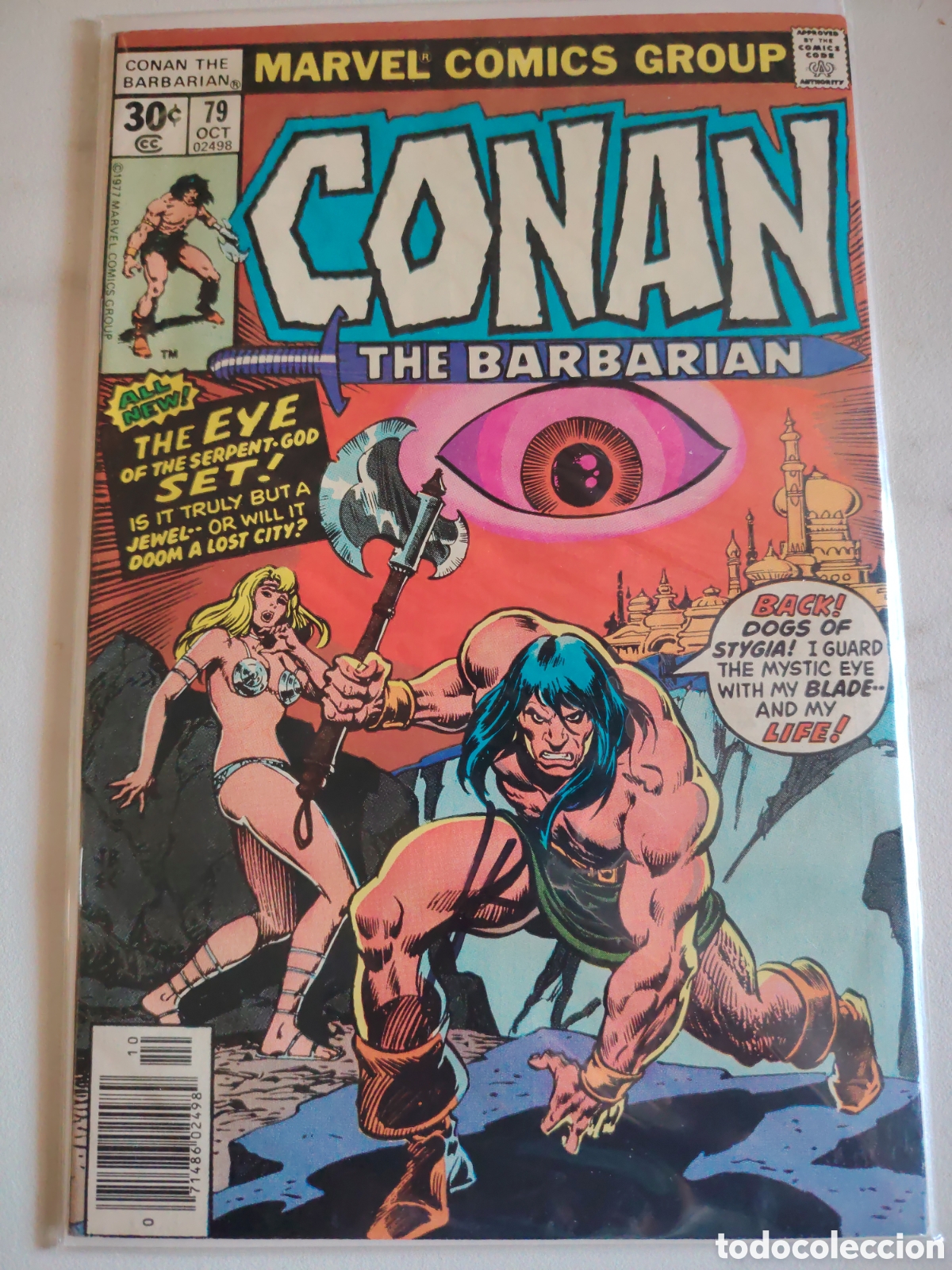 Tebeos: Conan, N. 79, firmado por Howard Chaykin