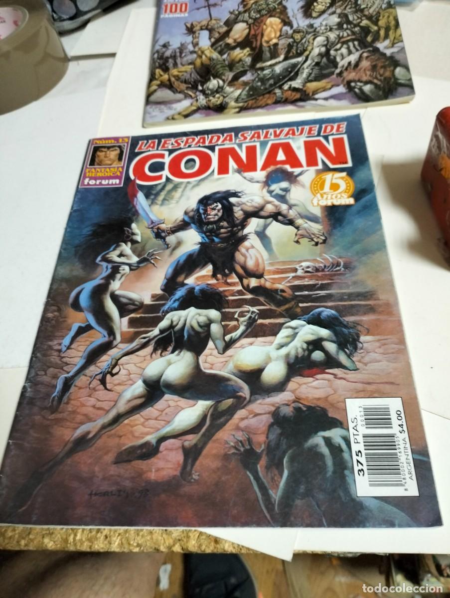 Tebeos: LA ESPADA SALVAJE DE CONAN fantas&iacute;a heroica ... Vol. 3 .. n&uacute;mero 13 PLANETA