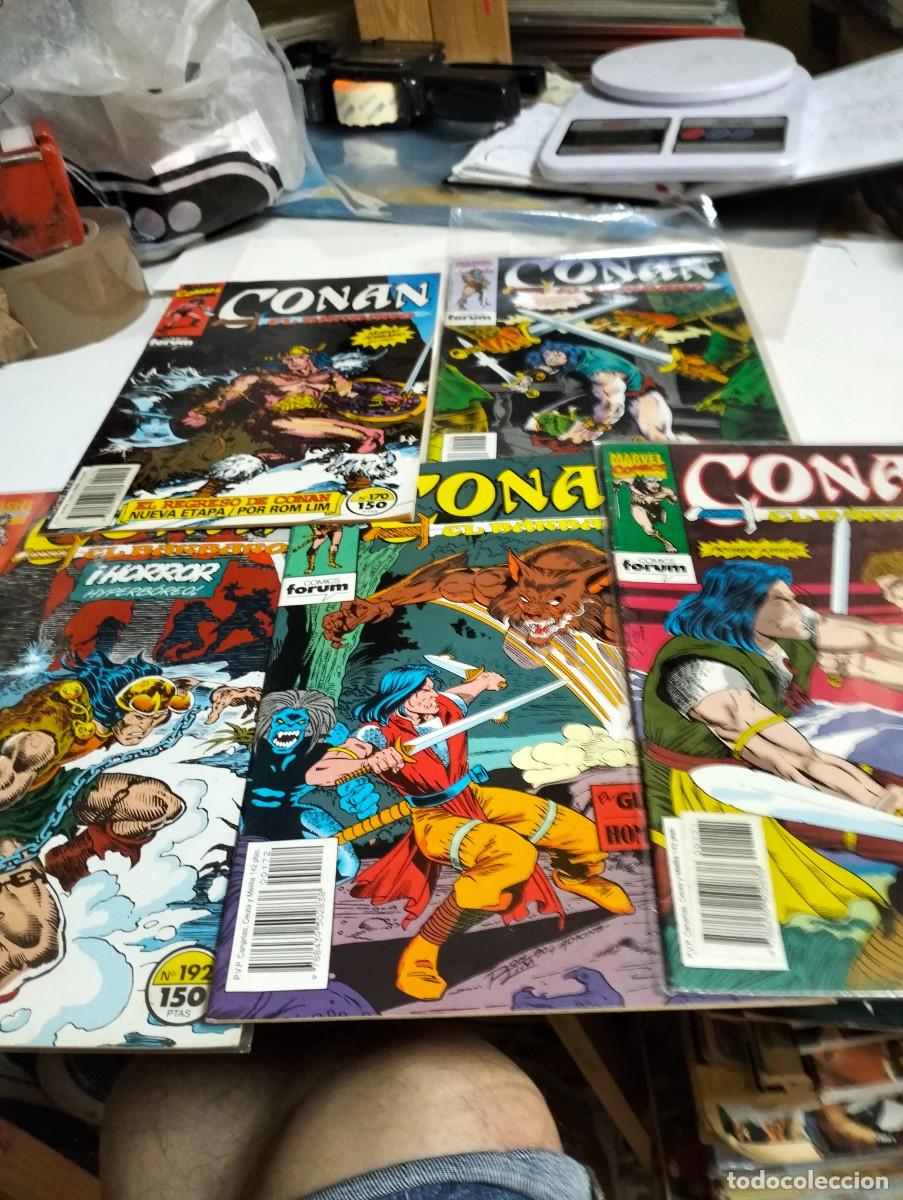 Comics: CONAN el B&Aacute;RBARO.. Vol. 1 .. # 170. 171, 172, 192, 194 ( lote 5 n&uacute;meros ) FORUM