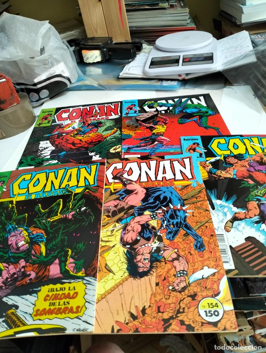Giornalini: CONAN el B&Aacute;RBARO.. Vol. 1 .. # 151, 152, 153, 154, 155, ( lote 5 n&uacute;meros ) FORUM