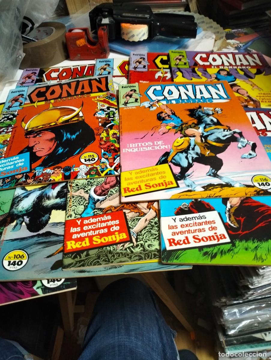 Comics: CONAN el B&Aacute;RBARO.. Vol. 1 .. # 97,98,101,102,103,105,106,111,114,115,116 ( lote 11 n&uacute;meros ) FORUM