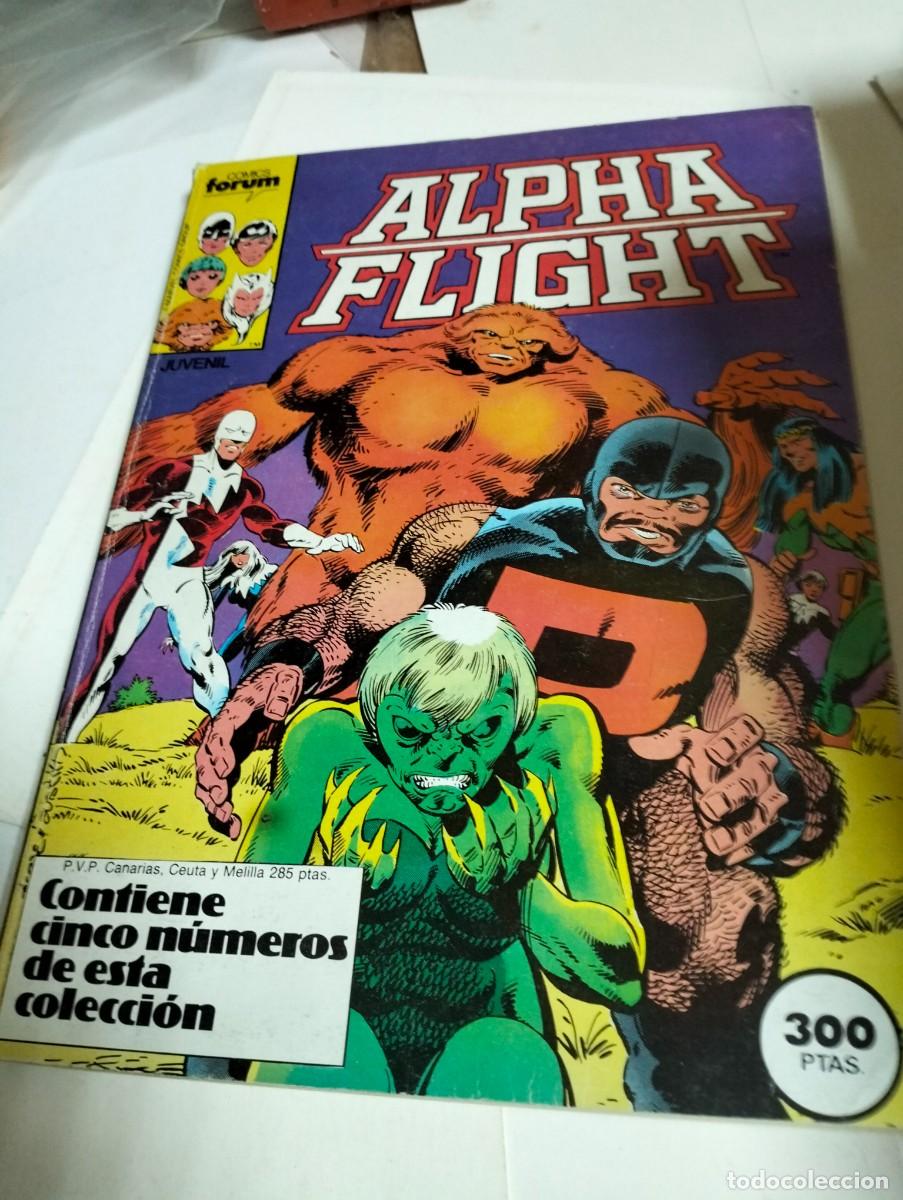 Comics: ALPHA FLIGHT # RETAPADO # 1, 2, 3, 4, 5. ( FALTA POSTER EN N&Uacute;MERO 4)...FORUM