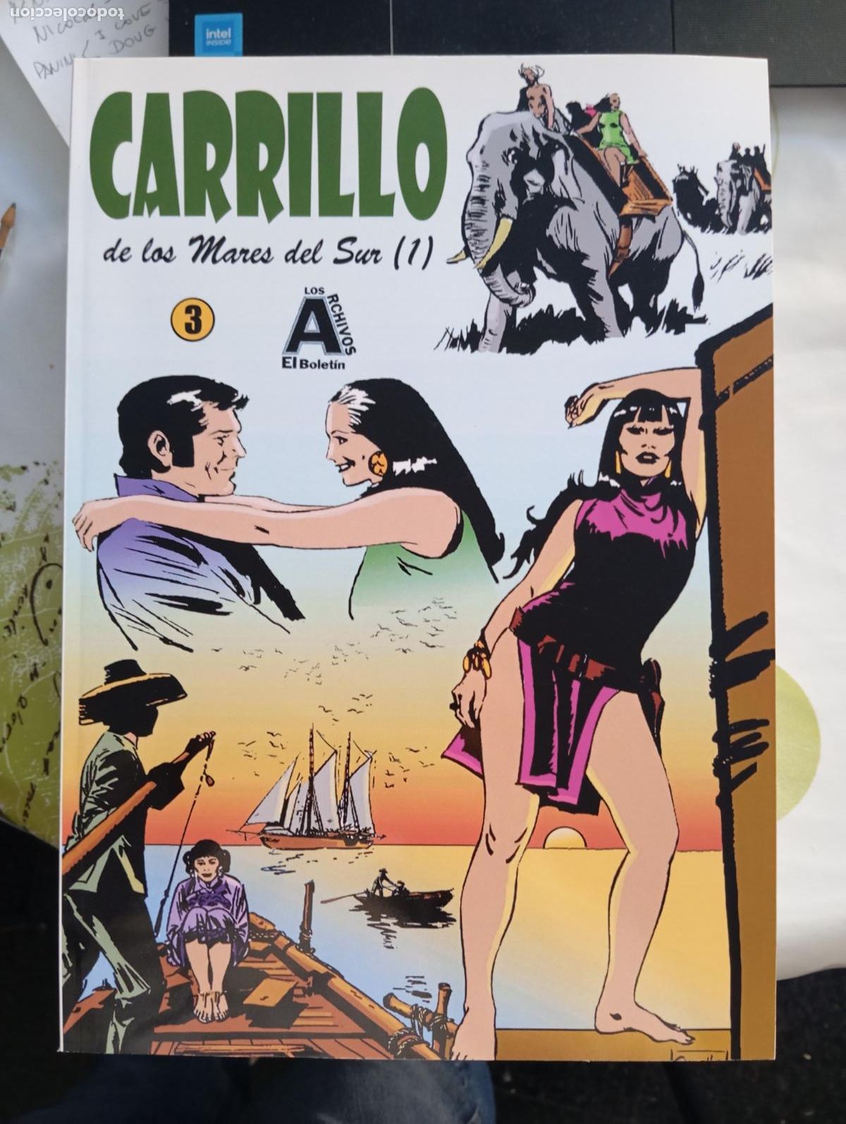 Tebeos: Los Archivos de El Boletin volumen 078: Carrillo vol 3: De los mares del sur, tomo I
