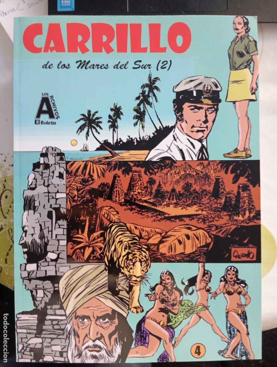 Tebeos: Los Archivos de El Boletin volumen 079: Carrillo vol 4: De los mares del sur, tomo 2