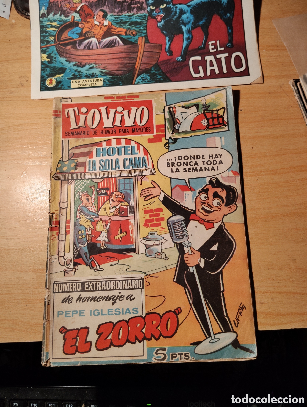 Livros de Banda Desenhada: T&iacute;o vivo extraordinario dedicado a Pepe iglesias el zorro