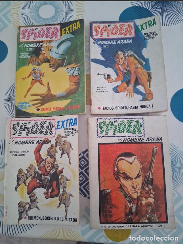Comics: Spider el hombre ara&ntilde;a lote