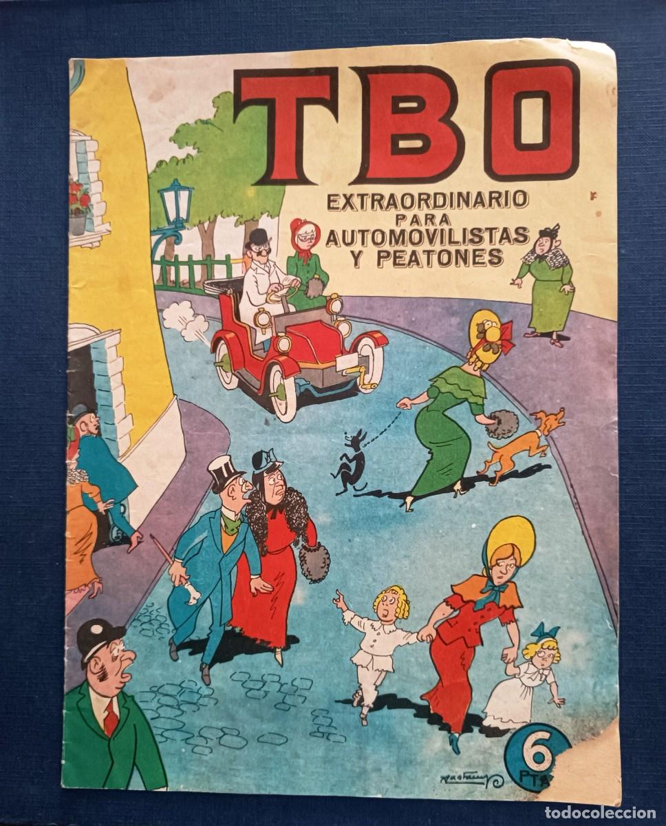 Tebeos: TBO EXTRAORDINARIO AUTOMOVILES Y PEATONES