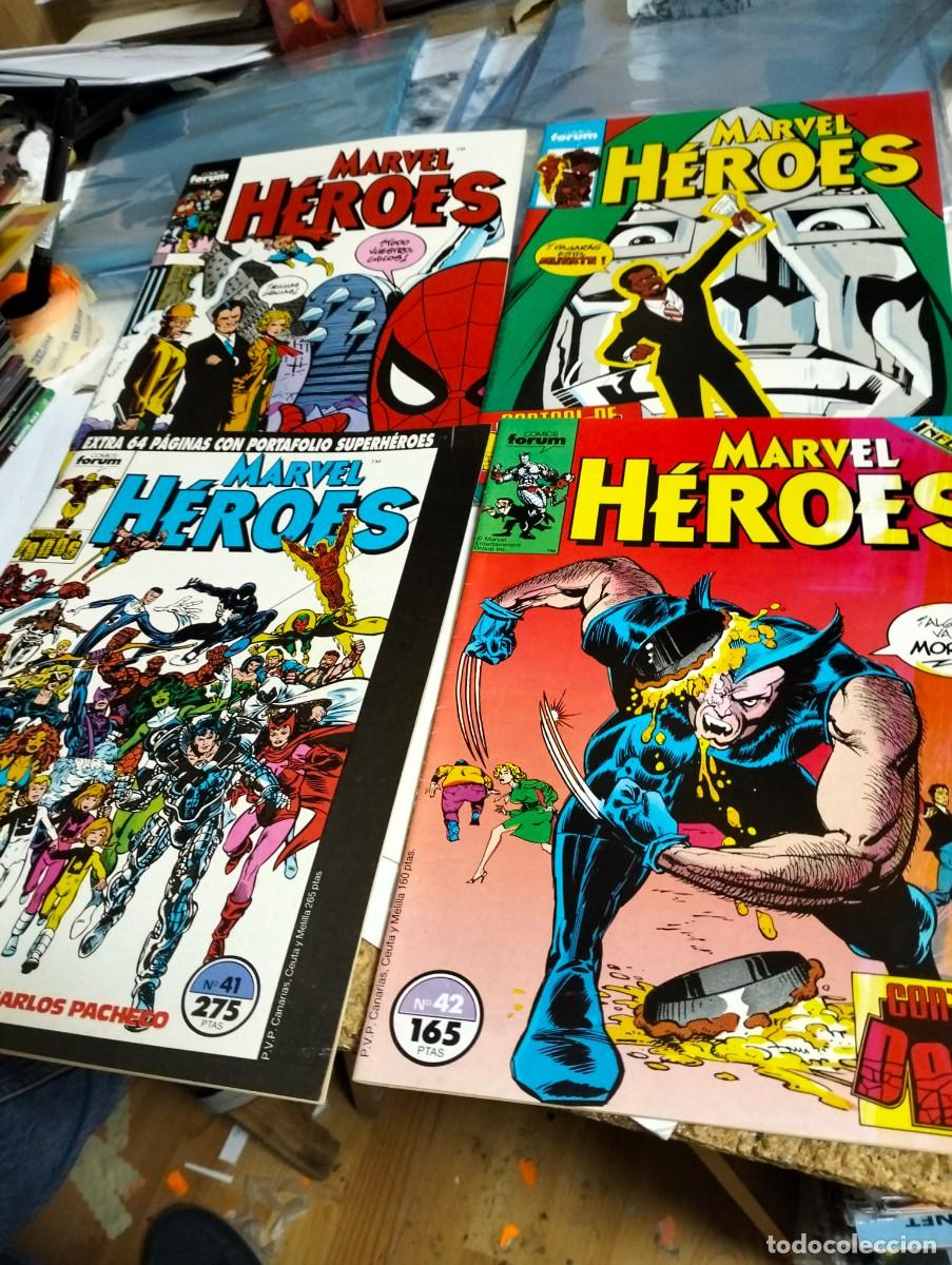 Tebeos: MARVEL H&Eacute;ROES # 39, 40, 41, 42... CONTROL DE DA&Ntilde;OS ( COMPLETA 4 N&Uacute;MEROS) FORUM