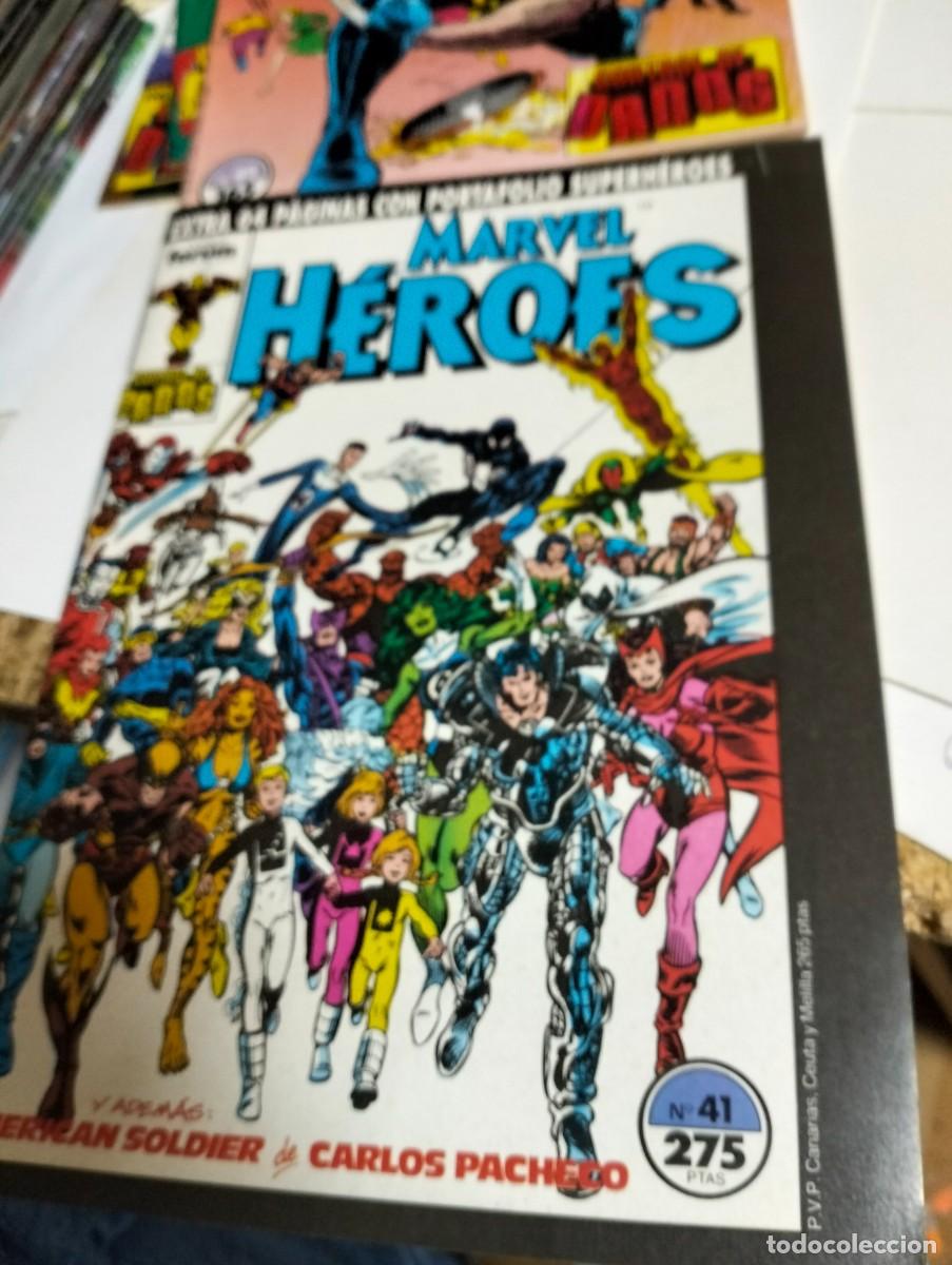 Tebeos: MARVEL H&Eacute;ROES # 39, 40, 41, 42... CONTROL DE DA&Ntilde;OS ( COMPLETA 4 N&Uacute;MEROS) FORUM - Foto 5