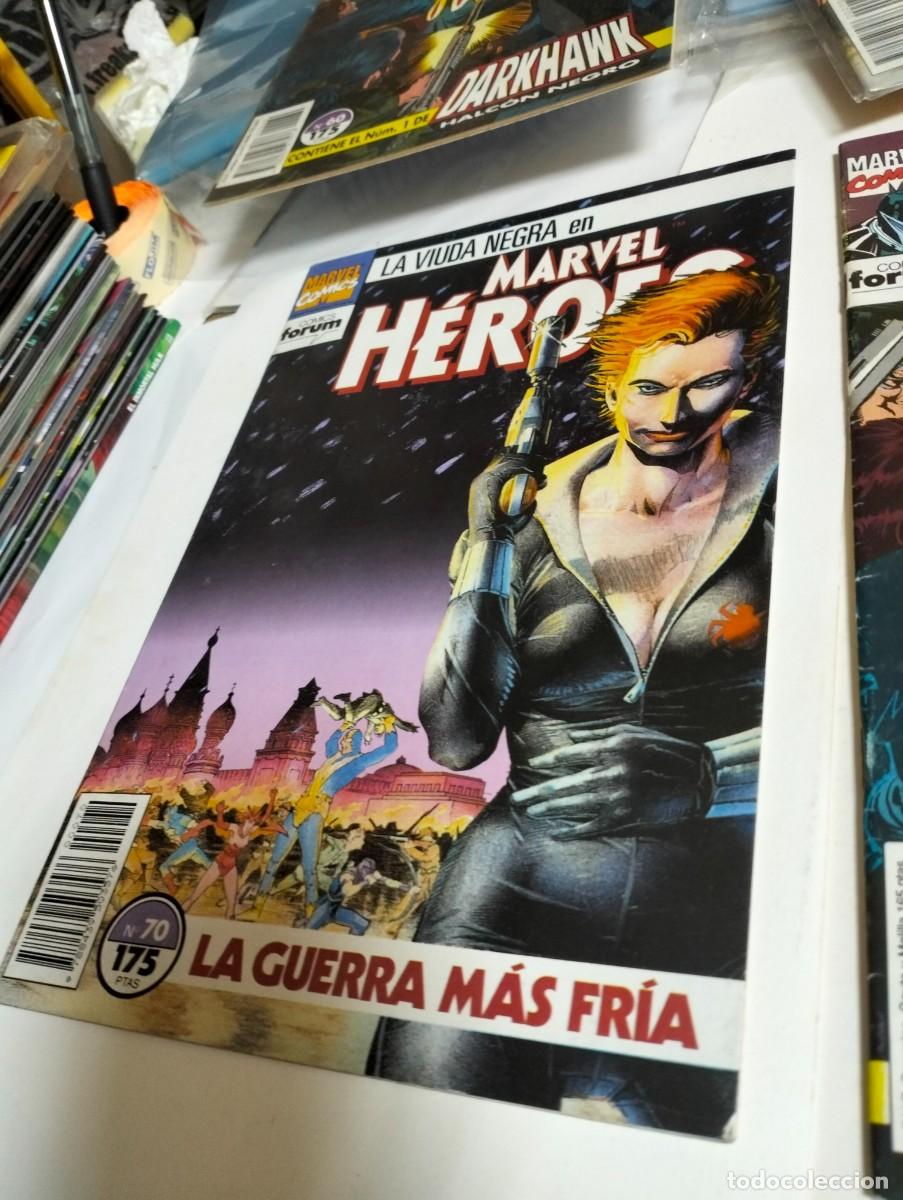 Tebeos: MARVEL H&Eacute;ROES # 60 y 70 ( LOTE 2. N&Uacute;MEROS) FORUM - Foto 2