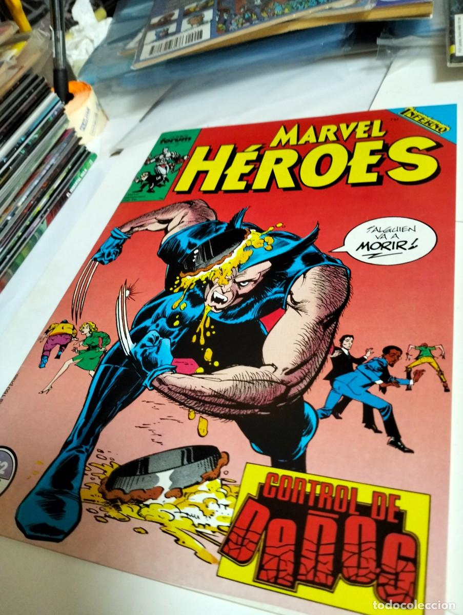 Tebeos: MARVEL H&Eacute;ROES # 39 y 42 ( LOTE 2 N&Uacute;MEROS) FORUM - Foto 3