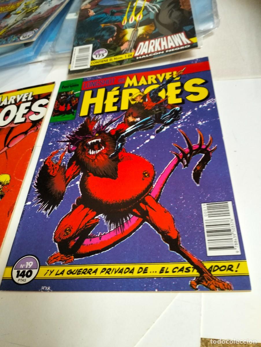 Tebeos: MARVEL H&Eacute;ROES # 19 y 20 ( LOTE 2 N&Uacute;MEROS) FORUM - Foto 3