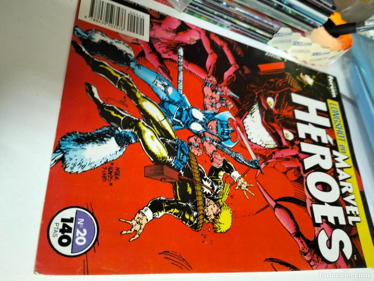 Tebeos: MARVEL H&Eacute;ROES # 16, 19 y 20 ( LOTE 3 N&Uacute;MEROS) FORUM - Foto 2