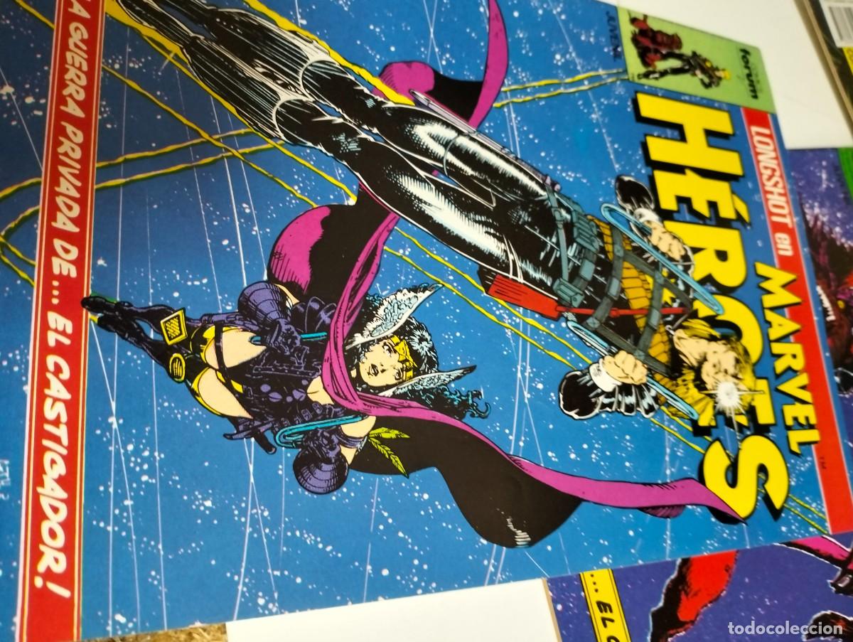 Tebeos: MARVEL H&Eacute;ROES # 16, 19 y 20 ( LOTE 3 N&Uacute;MEROS) FORUM - Foto 3